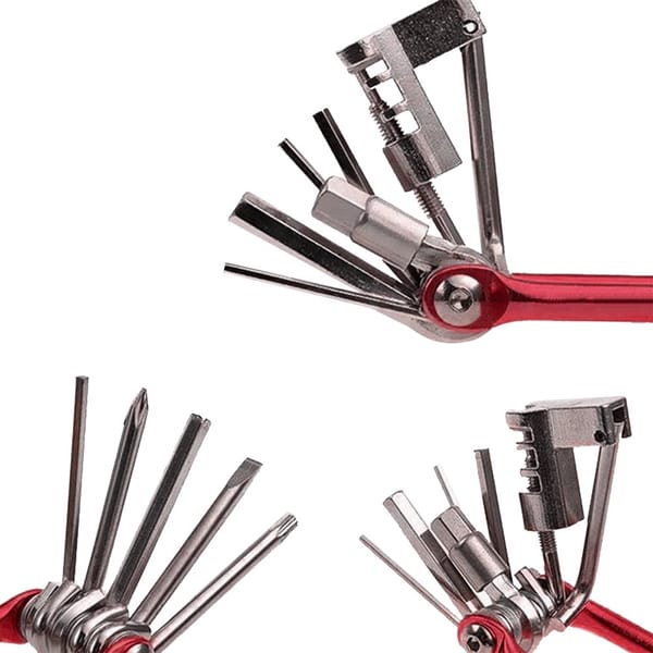 11 in 1 Bicycle Multi Tool Bike Repair Kit Hex Key Screwdriver Spoke Wrench - Image 5