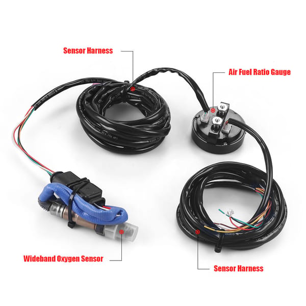 Wideband Air Fuel Ratio Gauge AFR O2 UEGO X-Series 30-0300 52mm 2-1/16" - Image 8