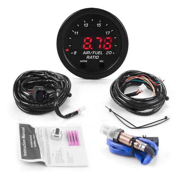 Wideband Air Fuel Ratio Gauge AFR O2 UEGO X-Series 30-0300 52mm 2-1/16" - Image 6