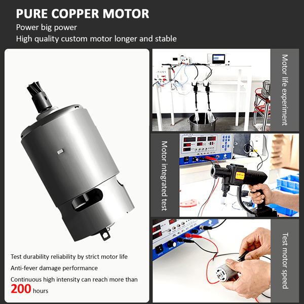 21V Cordless High Pressure Washer Portable Power Cleaner with 3-in-1 Nozzle & Battery - Image 3