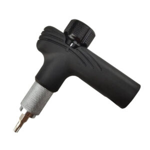 Portable Bike Ratchet Wrench Set Black