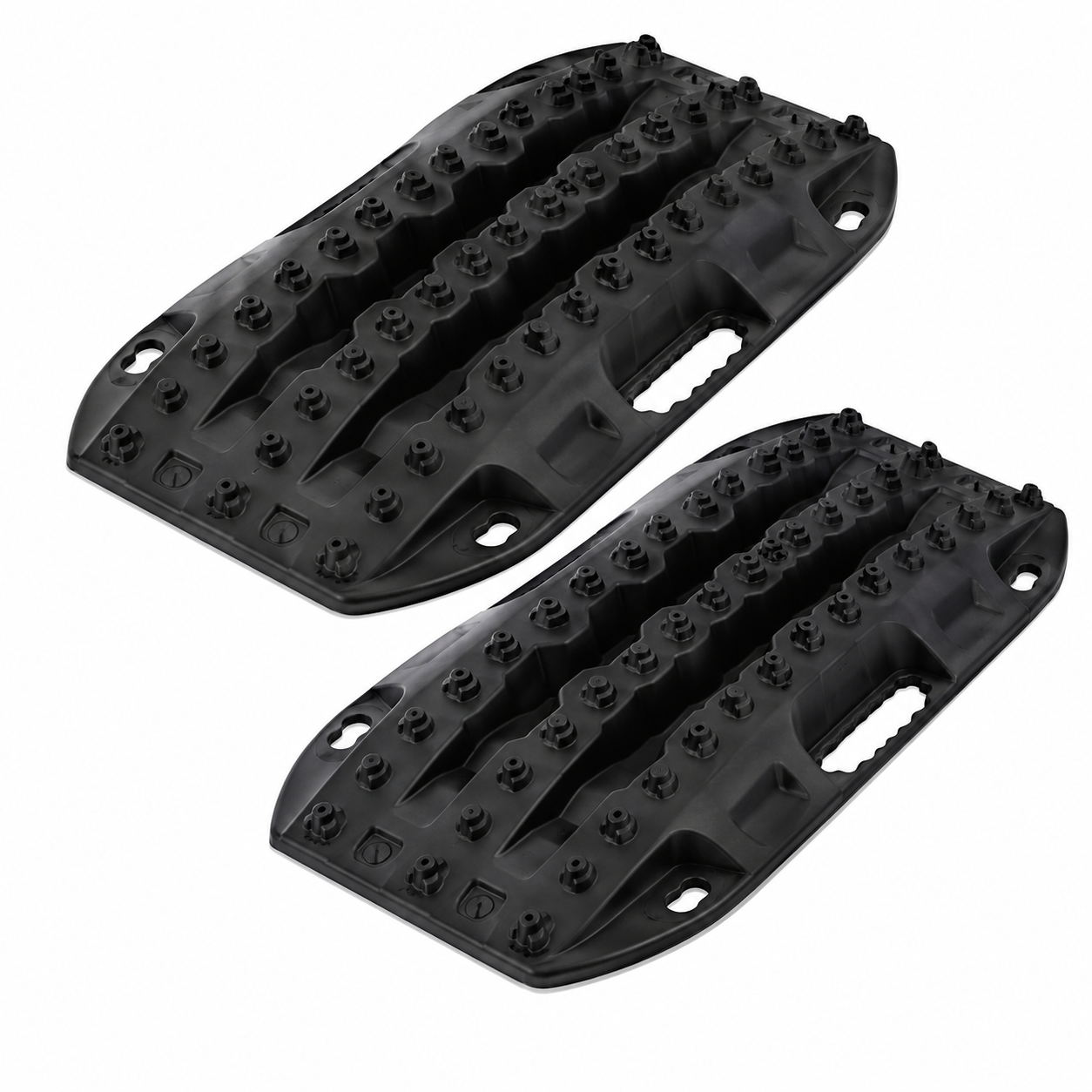X-BULL Mini Recovery Tracks 4WD 4x4 Off Road Traction Boards Sand Mud Snow Black Pair