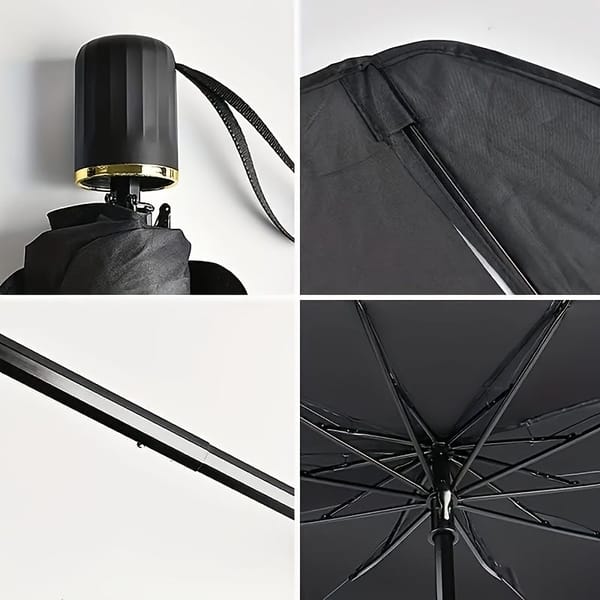 Car Windshield Sun Shade UV Protector Foldable Heat Blocker Front Windscreen Sunshade - Image 4