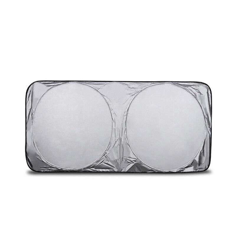 Foldable Car Windshield Sunshade 150 x 70cm UV Block Front Windscreen Shade SUV Van