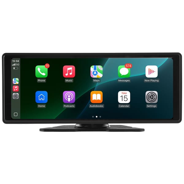 10.1" Car Stereo Apple CarPlay & Android Auto Touchscreen with Front & Rear Camera - Image 2