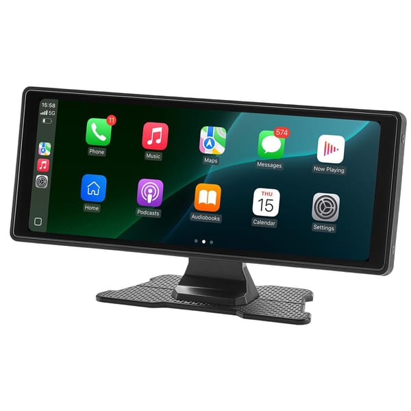 10.1" Car Stereo Apple CarPlay & Android Auto Touchscreen with Front & Rear Camera - Image 4