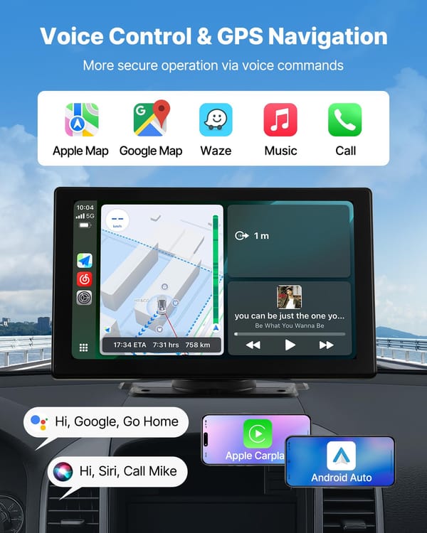 9" Car Stereo Apple CarPlay & Android Auto Touchscreen with Backup Camera - Image 11