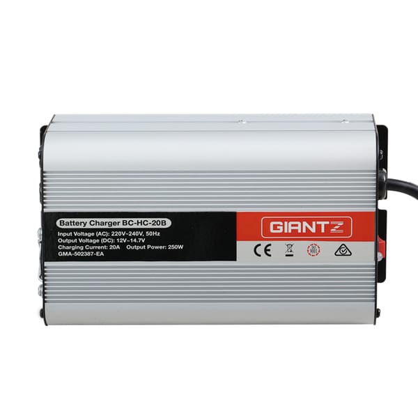 Giantz 12V 20A Smart Car Battery Charger Automatic Maintainer 4WD Boat Caravan - Image 4