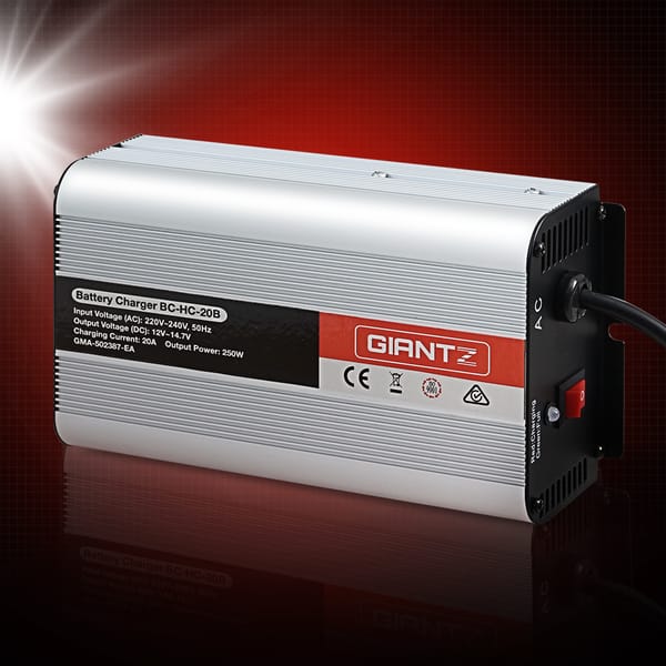 Giantz 12V 20A Smart Car Battery Charger Automatic Maintainer 4WD Boat Caravan - Image 7