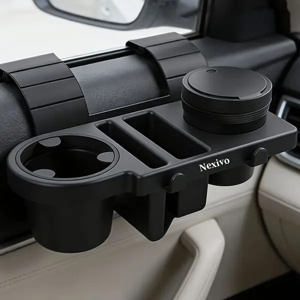 Universal Car Door Cup Holder Organiser Storage Pocket Drink Holder - Image 4