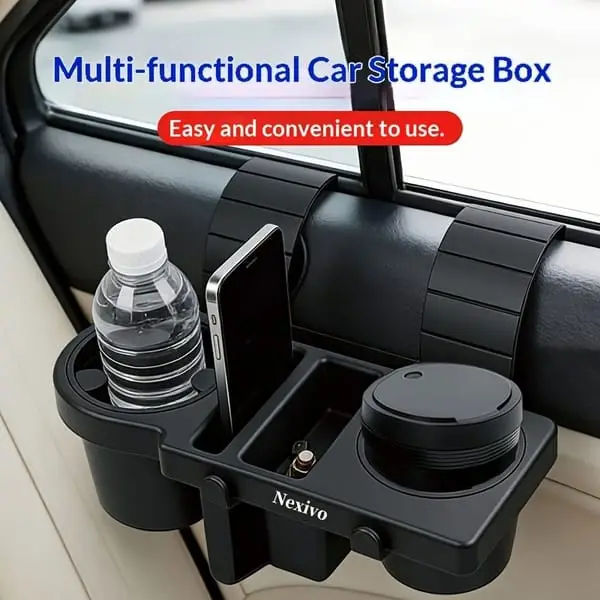 Universal Car Door Cup Holder Organiser Storage Pocket Drink Holder
