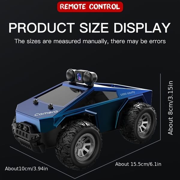 KF29 FPV RC Truck with Camera 1:28 Scale 2.4GHz App Controlled Remote Control Car - Image 11
