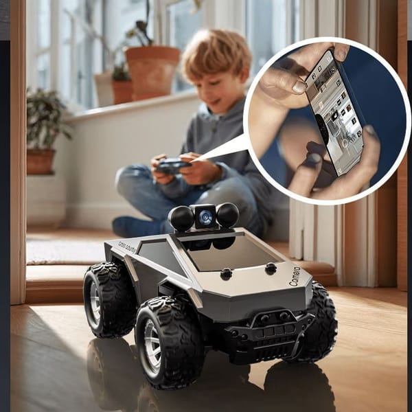 KF29 FPV RC Truck with Camera 1:28 Scale 2.4GHz App Controlled Remote Control Car - Image 2