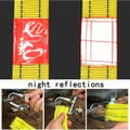 5T Heavy Duty Recovery Tow Strap 5m with Dual D-Ring Safety Hooks for Winch & Vehicle Recovery - Image 5