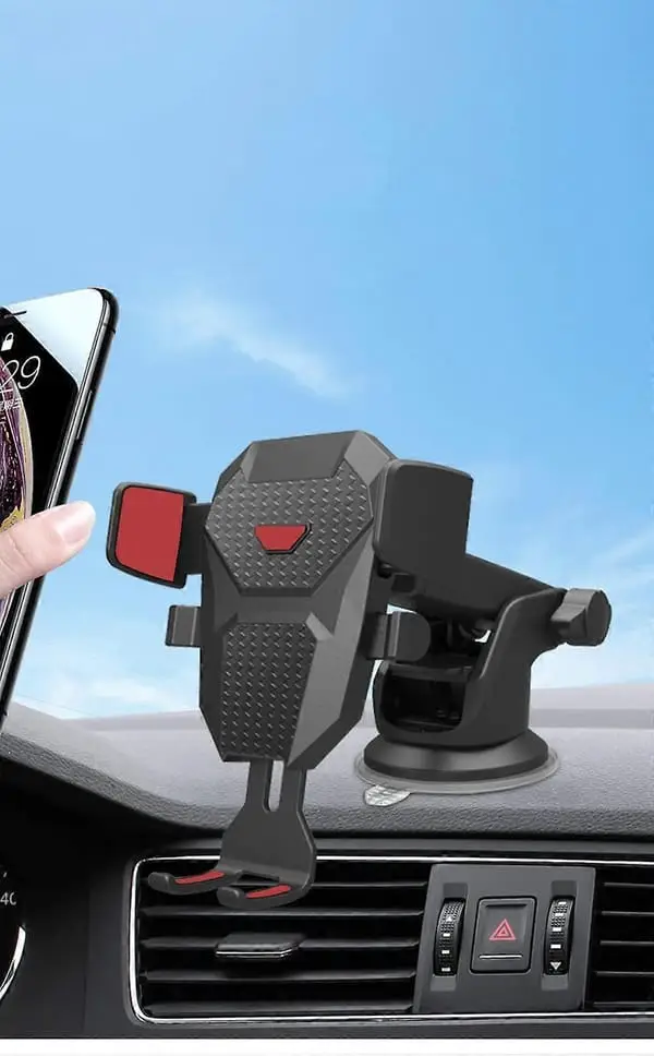 Universal Car Phone Mount Dashboard Windscreen Holder Adjustable Phone Stand - Image 6