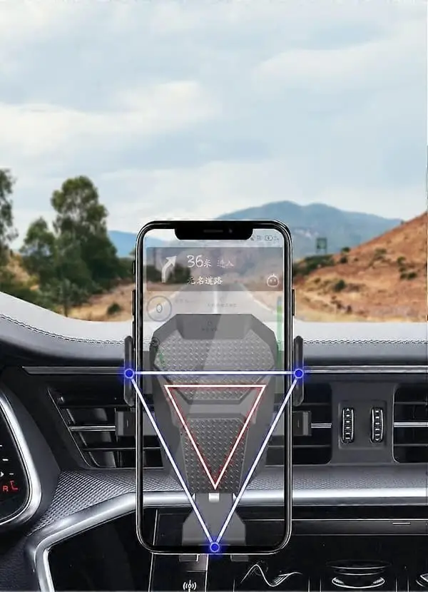 Universal Car Phone Mount Dashboard Windscreen Holder Adjustable Phone Stand - Image 2