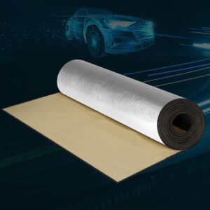 Manan Car Sound Deadener Foam Roll 10mm x 5M Self Adhesive Noise Insulation Heat Proof