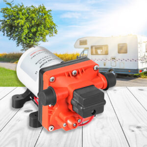 12V High Pressure Water Pump Self Priming 11.3L/min Caravan RV Camping Boat 55PSI