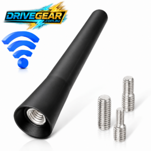 6.5cm Car Antenna FM AM DAB Radio Aerial Mini Short Stainless Steel Vehicle Antenna