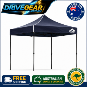 INSTAHUT 3x3m Pop Up Gazebo Marquee Folding Tent Outdoor Canopy Navy