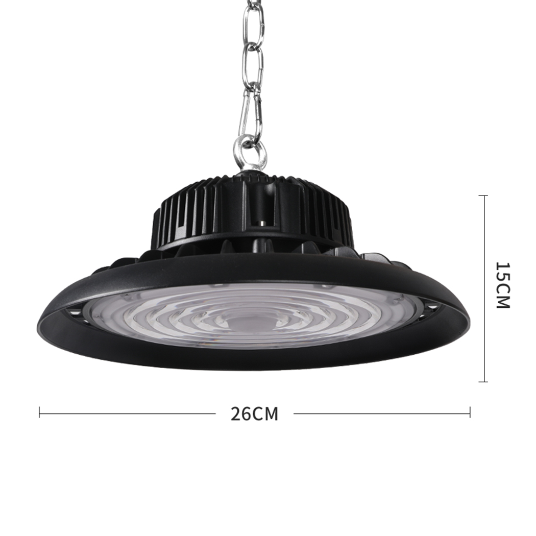 EMITTO UFO LED High Bay Light 100W 150W 200W IP65 Warehouse Workshop Commercial - Image 3