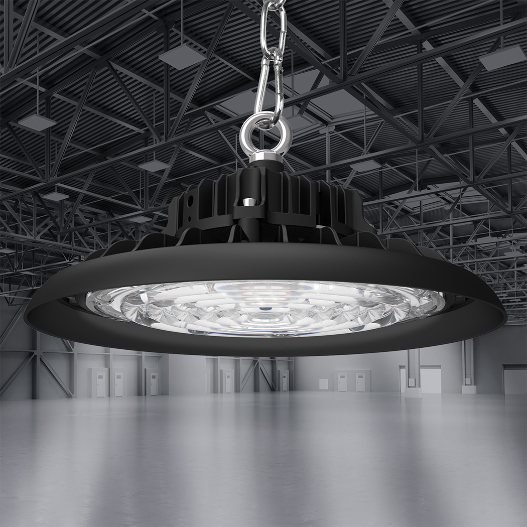 EMITTO UFO LED High Bay Light 100W 150W 200W IP65 Warehouse Workshop Commercial - Image 2