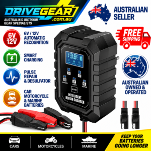 6V 12V Smart Battery Charger & Desulfator Automatic Intelligent Pulse Repairer