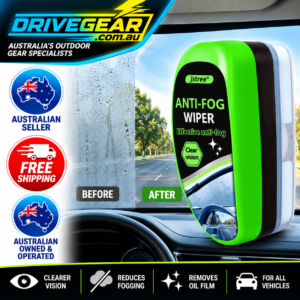 2 Pack Car Anti-Fog Wiper & Oil Film Remover – Windscreen Glass Cleaner Green