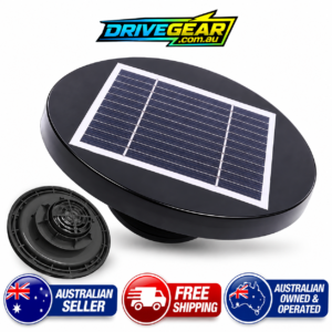 Solar Powered Roof Vent Fan – RV Caravan Boat Greenhouse & Shed Ventilator