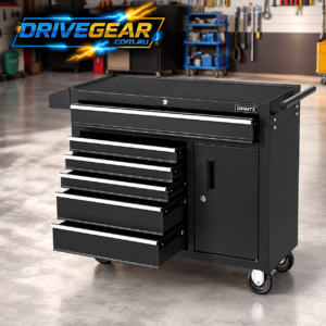 Giantz 6 Drawer Tool Trolley Cabinet 100kg Steel Toolbox Storage Chest Garage Workshop