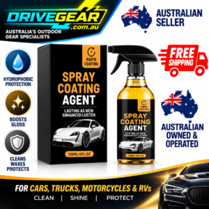 Ceramic Car Detailer Spray – Hydrophobic Gloss Booster, Waterless Wash & Wax for Cars, Trucks, Motorcycles & RVs