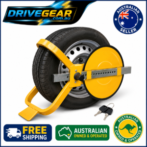 Wheel Defender Lock Clamp – Heavy Duty Car Caravan Trailer Wheel Anti-Theft Lock 13–15 Inch
