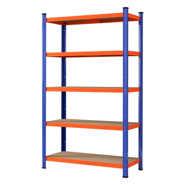 Giantz 5 Tier Garage Storage Shelving Rack 90x40x180cm Heavy Duty 1000kg - Image 6