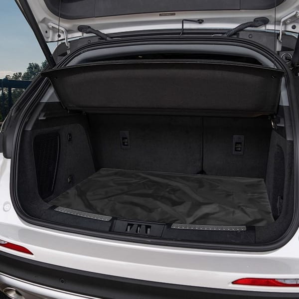 Black Oxford Car Boot Mat Cargo Liner 120 x 73cm Universal Trunk Protector - Image 3