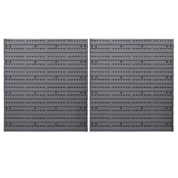 Giantz 96 Bin Storage Rack Wall Mounted Tool Organiser Pegboard Garage Workshop - Image 3