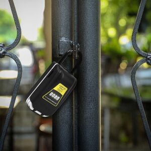4-Digit Combination Cable Lock Box – Secure Key & Access Storage