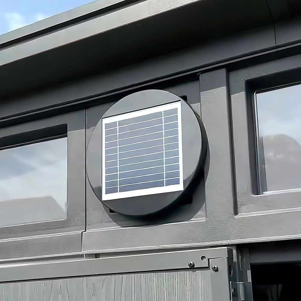 Solar Powered Roof Vent Fan – RV Caravan Boat Greenhouse & Shed Ventilator - Image 2