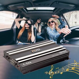 4 Channel Car & Truck Amplifier – 1000W Peak Vehicle Stereo Audio Amp