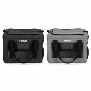 PaWz Airline-Style Cat Carrier with Steel Frame and Mesh Windows