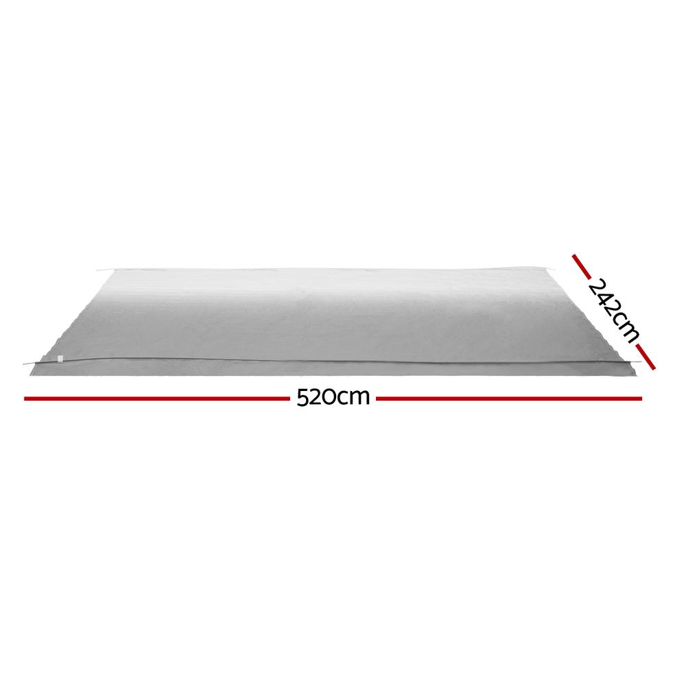 Caravan Awning Replacement Fabric, 18ft | Weisshorn - Image 2