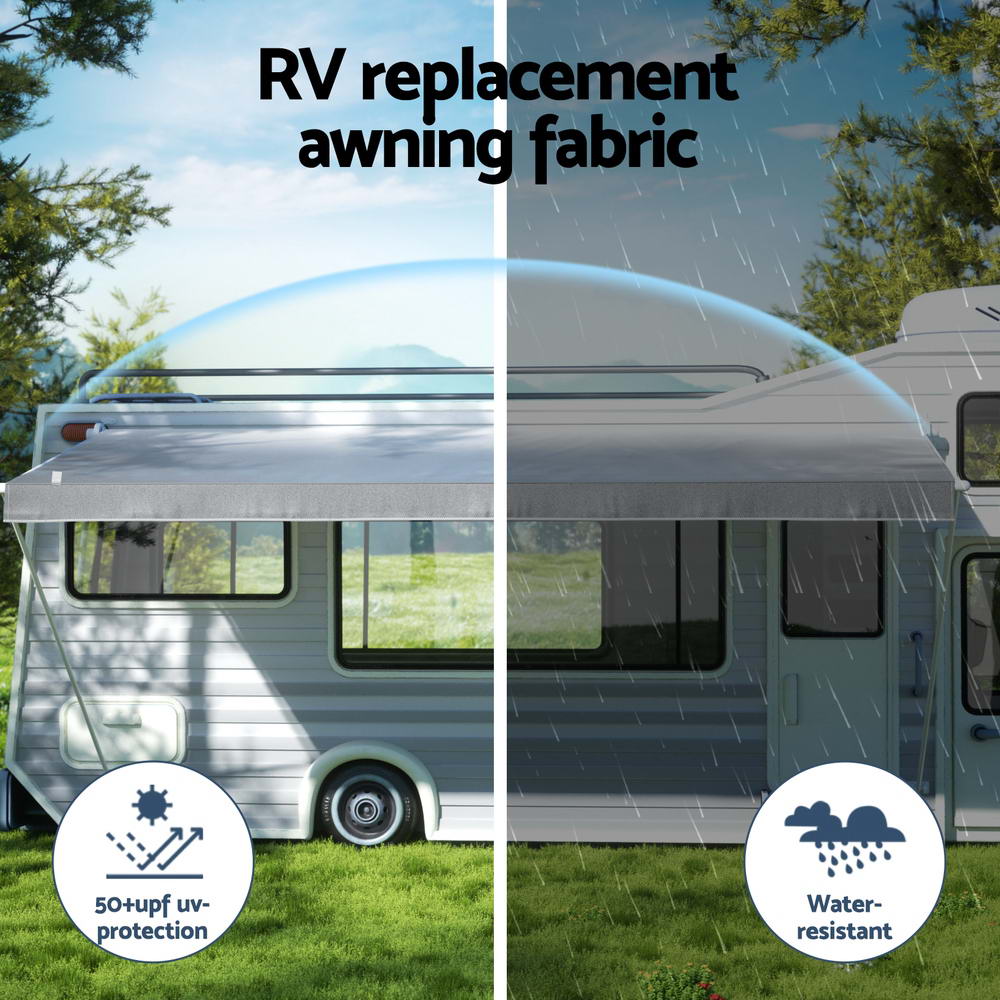 Caravan Awning Replacement Fabric, 18ft | Weisshorn - Image 4
