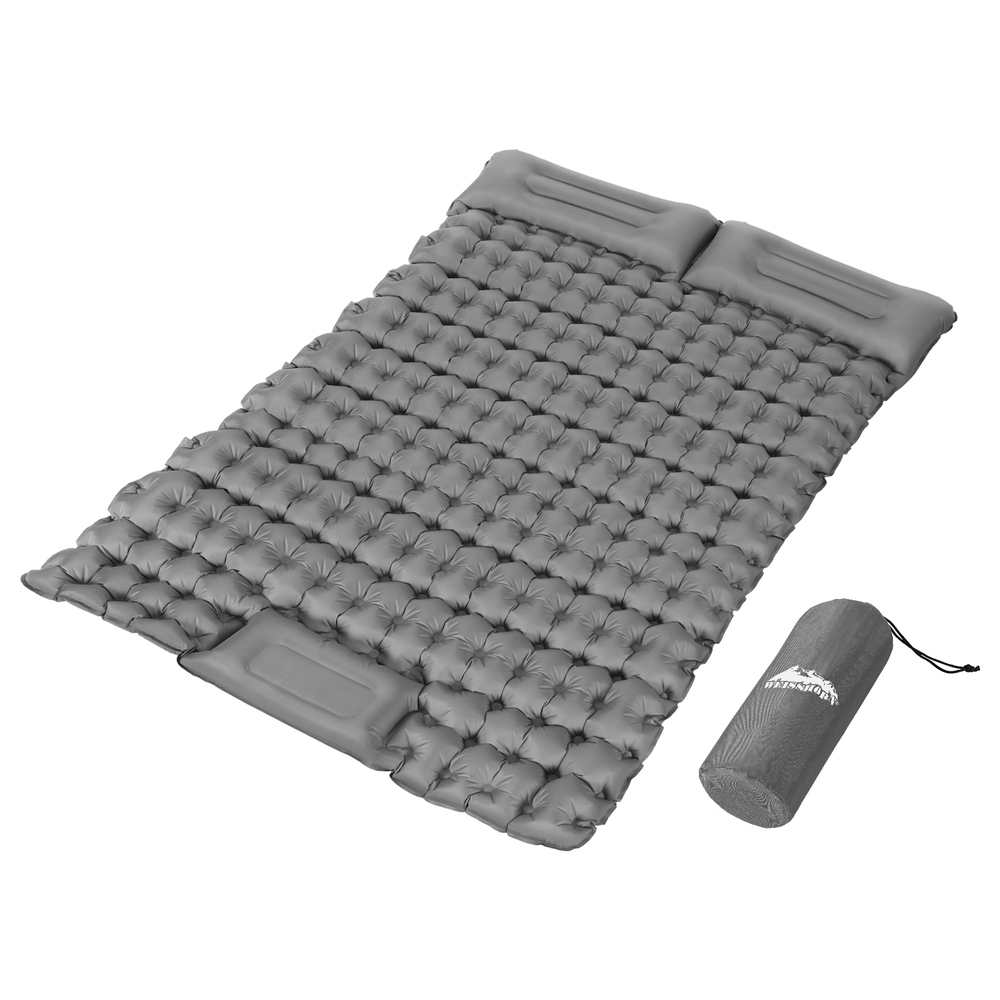 Double Self-Inflating Camping Mattress | Weisshorn