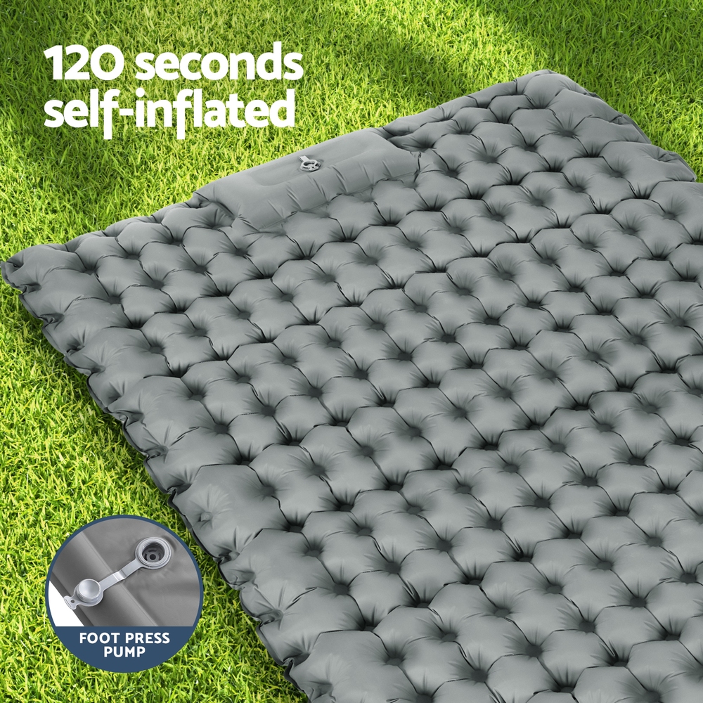Double Self-Inflating Camping Mattress | Weisshorn - Image 4