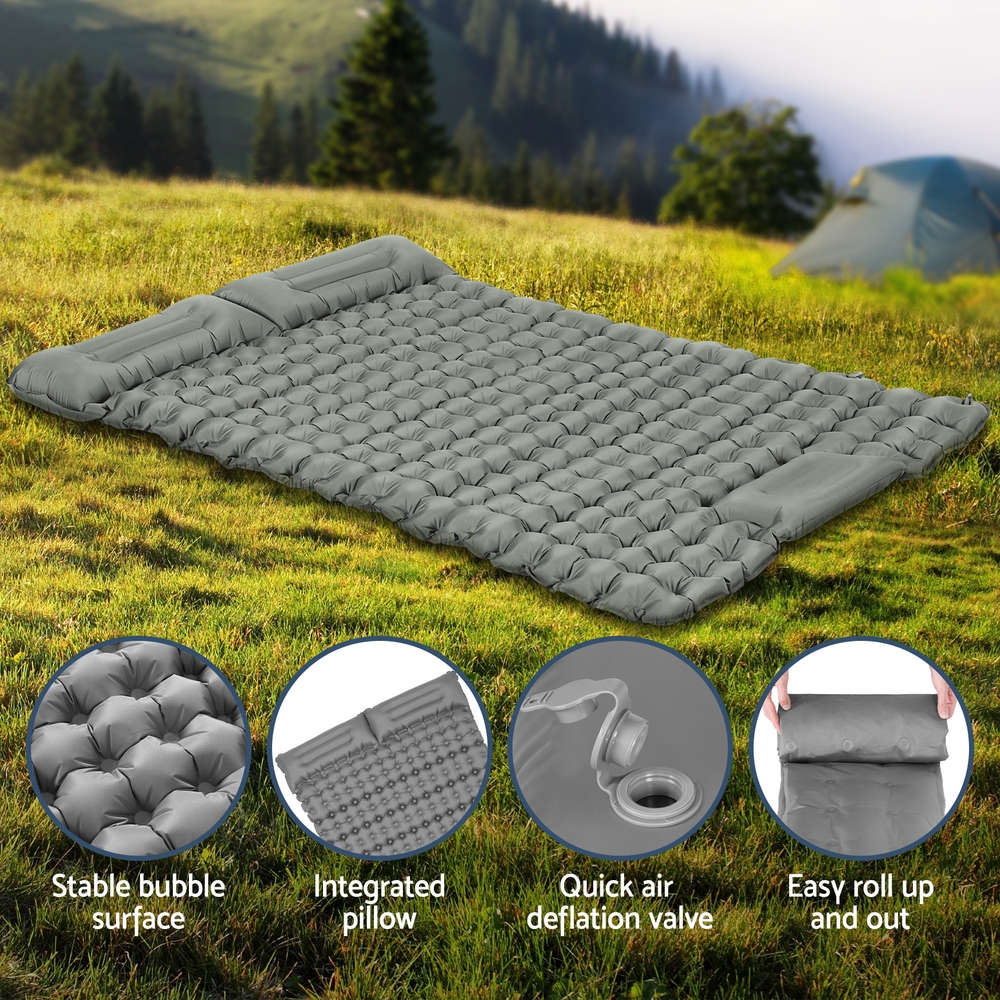 Double Self-Inflating Camping Mattress | Weisshorn - Image 6