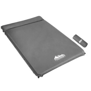 Double Self-Inflating Camping Mattress, 4cm Foam | Weisshorn