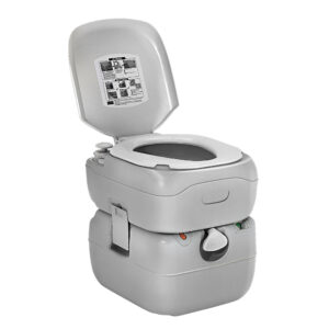 Portable Camping Toilet, 22L | Weisshorn