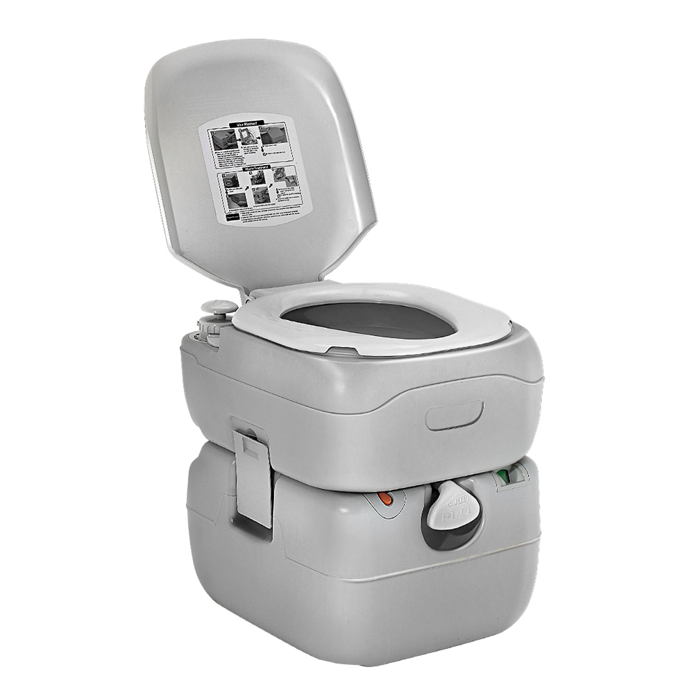 Portable Camping Toilet, 22L | Weisshorn