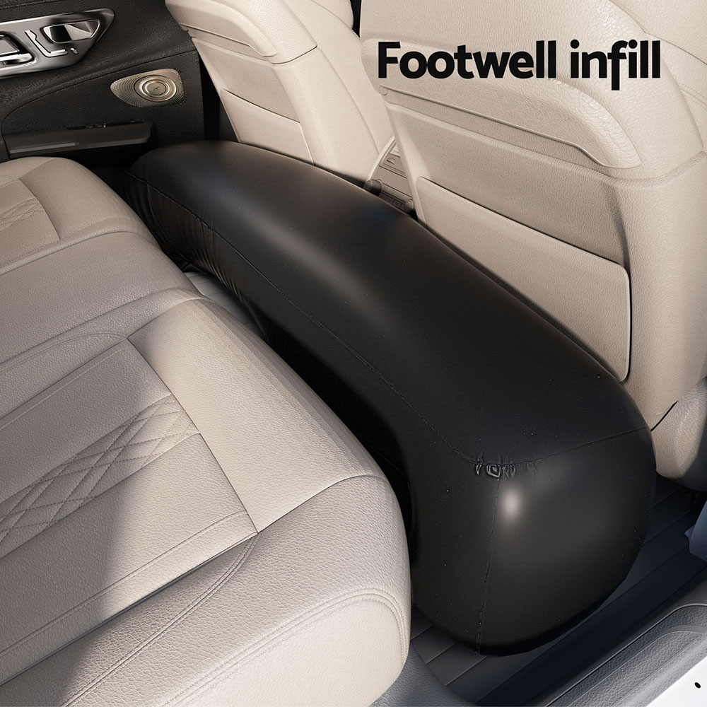 Inflatable SUV Car Mattress, 134x78x12cm, Black | Weisshorn - Image 5