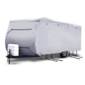4-Layer UV-Resistant Caravan Cover, 18–20ft | Weisshorn