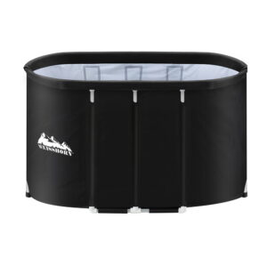 Portable Inflatable Ice Bath Tub, 120x70x70CM, Black | Weisshorn